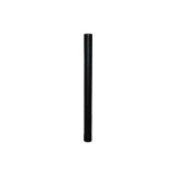 Long, straight black exhaust pipe for Allis-Chalmers 190XT, D21, and 190 farm tractors, shown vertically against a white background.