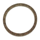 Brown felt rear crankshaft main seal ring for Allis-Chalmers B, IB, C, CA, and RC farm tractors, shown against a white background.