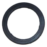 Black 2-inch circular NBR gasket for an Allis-Chalmers farm tractor sediment bowl, shown alone against a white background.