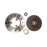 Allis-Chalmers WC, WD, WD45, and WF tractor clutch kit with pressure plate, clutch disc, and two bearings.