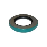 Image of an Allis-Chalmers D21 PTO Oil Seal, a round mechanical component with a black inner ring and a teal outer ring.