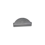 A metallic steering spindle key for Allis-Chalmers farm tractors, used to secure parts of the front axle steering system, with the product number 70923996.