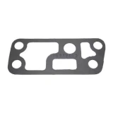 A gasket designed for Allis-Chalmers farm tractors, specifically for models like D19, D15 Diesel, D17 Diesel. The gasket is flat, rectangular with rounded edges and has multiple holes for mounting and fitting other components.