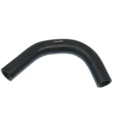 Allis-Chalmers 72098630 Lower Radiator Hose for Allis-Chalmers 5030, black rubber elongated curved hose.