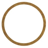 Allis-Chalmers WC WF WD WD45 PTO Shaft Bearing Cage Gasket, close-up view of a circular bearing cage gasket used in tractor PTO shafts.