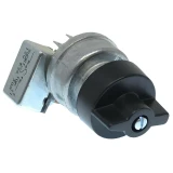 AGCO Indak OEM Light Switch for Allis Chalmers 70258800, black toggle switch with metal and plastic components.