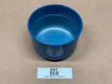 Allis Chalmers D10 D12 D14 Air Cleaner Oil Cup, blue display model for tractor parts.