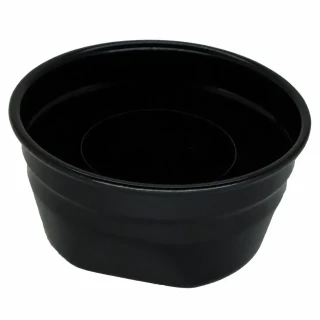 Allis-Chalmers B IB C CA RC Air Cleaner Oil Cup AC-047D, black oil cup for vintage tractor air cleaner.