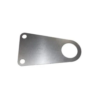 Allis-Chalmers G Air Cleaner Pipe Bracket 800142 70800142, metal engine part for air cleaner assembly.