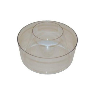 Allis-Chalmers Pre Cleaner Bowl 7 Inch Diameter, clear plastic bowl for agricultural equipment.