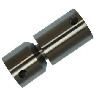 Allis-Chalmers Slip Fit Coupler for tractors, cylindrical metal part with holes for U-joint attachment.