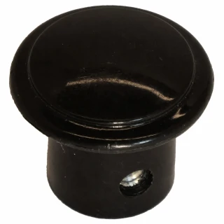 Allis-Chalmers Plain Face Black Knob only - AB-367D