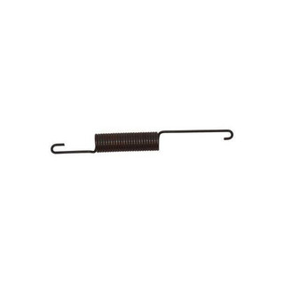 Allis-Chalmers G Brake Rod Return Spring, black coil spring with hooks on each end for brake mechanism.