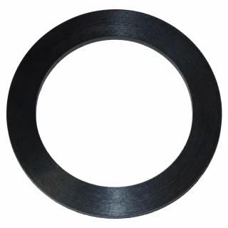 Allis-Chalmers Fuel Cap Gasket for Unstyled WC and WF, black rubber gasket for fuel cap sealing.