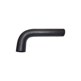 Allis-Chalmers Lower Radiator Hose D17 Gas, black rubber radiator hose with a curved shape.