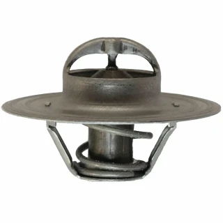 Allis-Chalmers Thermostat 180 Degrees, metallic thermostat component with a round, flat top and a coil spring at the base.