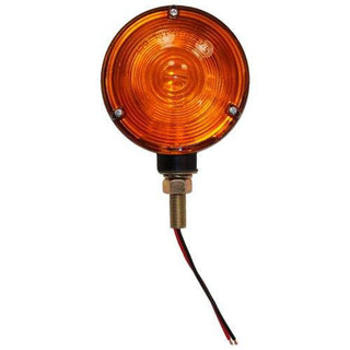 Allis-Chalmers Round Fender and Cab Mount Amber Warning Light 