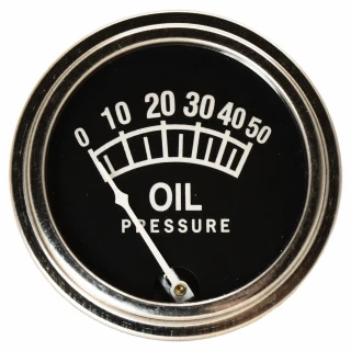 Allis-Chalmers Universal Oil Pressure Gauge (0-50 LB) - AB-082D