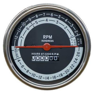 Allis-Chalmers Early Allis Chalmers 190 Tachometer Operation Meter  
