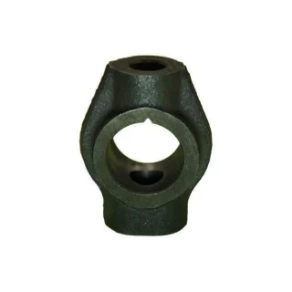 Allis-Chalmers Cast Rocker Arm Support Stand for D10, D12, D14, D15 models, black metal tractor engine component.