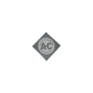 Allis-Chalmers Diamond 6 Inch Black/White Vinyl Cut Decal, automotive or equipment sticker design.