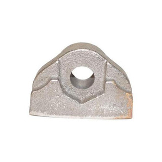 Allis-Chalmers B C IB Rear Wheel Clamp, Plain Style, metal tractor wheel clamp with a central hole for attaching to the rear wheel of industrial or agricultural tractor.