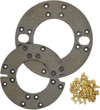 Allis-Chalmers Allis Chalmers Brake Lining Kit For Disk Brakes D15 D17 I II III, 170 175 180 185 70276914 70237421 