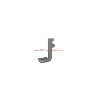 A single gray metal Allis-Chalmers G tractor step, with a vertical mounting bracket and a small ridged footplate, shown against a white background.