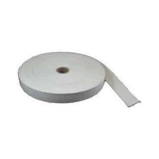 Allis-Chalmers Fuel Tank Webbing - White 1, white webbing roll for fuel tank protection and securement.