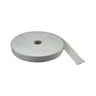 Allis-Chalmers Fuel Tank Webbing - White 1, white webbing roll for fuel tank protection and securement.
