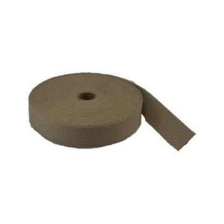 Allis-Chalmers Fuel Tank Webbing - Tan 2 inch, coiled webbing strap for fuel tank applications, priced per foot.