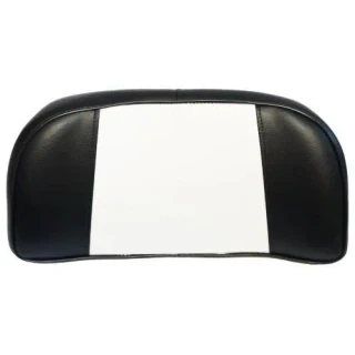 Allis-Chalmers Black & White Seat Back Cushion On Wood | Allis Chalmers D10 D12 D14 D15 D17 D19 D21 