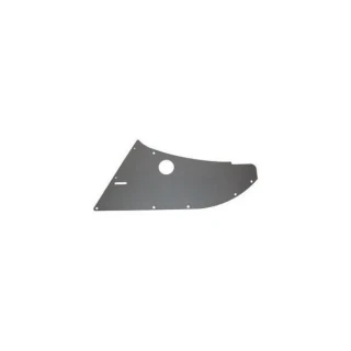 Allis-Chalmers D10 D12 Series III Left Hand Side Panel, tractor side panel in black with mounting holes.