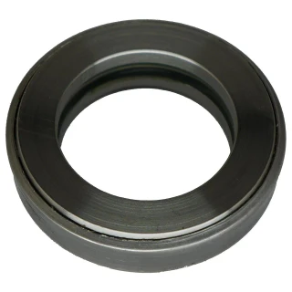 Black circular clutch throw-out bearing for an Allis-Chalmers farm tractor, shown at an angle against a white background.