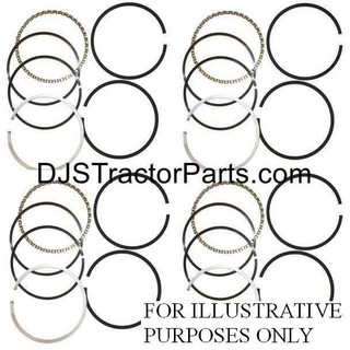 Allis-Chalmers Piston Ring Set 4-Cylinder - Allis Chalmers B Waukesha 