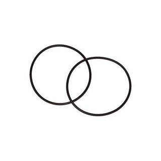 Allis-Chalmers Sleeve Sealing O-Rings for 1 Cylinder, two black rubber O-rings used for hydraulic sealing.