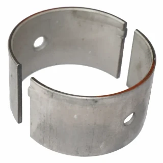 Allis-Chalmers Standard Connecting Rod Bearing for Allis-Chalmers Diesel, silver metal bearing with a circular shape and a cutout section