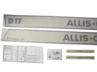 Allis-Chalmers Allis Chalmers D17 Series IV Gas - Vinyl Decal Set - DJS310 