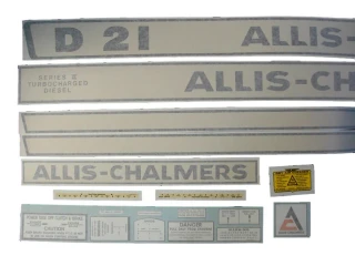 Allis-Chalmers Allis Chalmers D21 Series II - Vinyl Decal Set - DJS131 