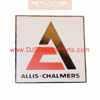 Allis-Chalmers 1-1/2" Allis Chalmers AC Logo Mylar Decal - A137e 
