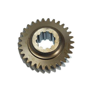 Allis-Chalmers Gear, Main Shaft (3rd), industrial metallic gear with toothed exterior and central splined hole for machinery application.