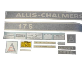 Allis-Chalmers Allis Chalmers AC 175 Diesel Decal Set 
