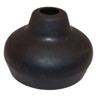 Black rubber shifter boot for an Allis-Chalmers G farm tractor, shown against a white background.