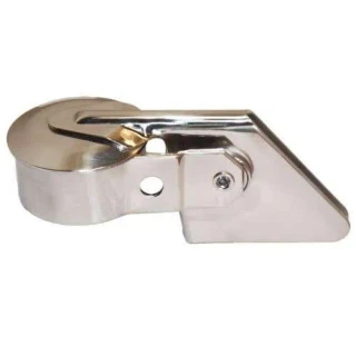 Allis-Chalmers Stainless Steel Raincap for 1-1/2 inch pipes, designed for farm tractors, made of stainless steel with a rounded top and mounting bracket.