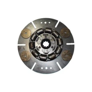 Allis-Chalmers Heavy Duty 4 Button 9-inch Spring Loaded Clutch Disc, for Allis-Chalmers B, C, CA, D10, D12, D14, D15 tractors.