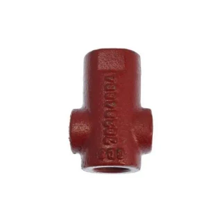 A red Trunnion Lift Rod for Allis-Chalmers D10, D12, D15 farm tractors, designed specifically for agricultural use, not automobiles.