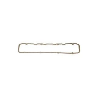 A valve cover gasket for Allis-Chalmers farm tractors, specifically for models 180, 185, 190, 190XT, 200, 7000, 7010, 7020, and 8010. The gasket is elongated and rectangular with multiple small holes along its length for bolts.