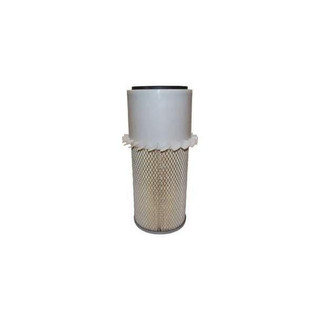 Baldwin Allis Chalmers Outer Air Filter 70266787, cylindrical air filter with a metal mesh exterior and a white interior cover.