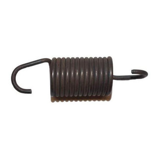 Allis-Chalmers D17 Governor Lower Lever Compensating Spring, automotive spring component with coiled metal design and hooks at both ends for engine regulation.