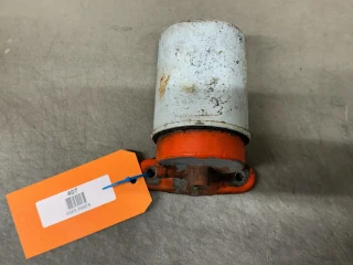 Allis-Chalmers Used Allis-Chalmers Oil Filter Base, used and rusty vintage machinery part for filters.